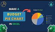 How to Make a Budget Pie Chart in Excel