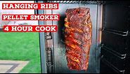 How to Hang Ribs | Hanging Ribs on a Vertical Pellet Smoker