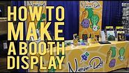 How to make a booth display