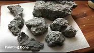 How to Make Naturalistic Rocks for Vivarium Decor, Backgrounds or Waterfalls