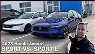 What's Different Between The Sport & Sport-L? 2023 Honda Accord | Trim Comparison