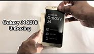 Samsung Galaxy J4 2018 Unboxing, First Look & Setup!