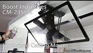 Boost Industries CM-2355M Motorized Flip Down TV Ceiling Mount