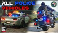 *EASY* Get ALL Rare Police Vehicles in GTA 5 Online! (LSPD Vehicles Guide)