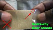 ✅ How To Use Scaraway Silicone Scar Sheets Review