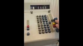 Gross cash register from 1974