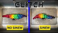 Tie Dye Pattern #524 - THE GLITCH PATTERN (Sinew vs No Sinew) - Ice Dye