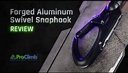 Forged Aluminum Swivel Snap Hook - ProClimb by U.S. Rigging Supply