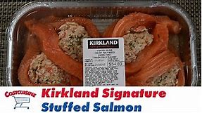 Kirkland Signature Stuffed Salmon (Costco Food Review)