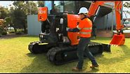 Hitachi ZX-5 Mini Excavator: Simplified Maintenance