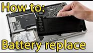 Sony VAIO SVP112 disassembly and battery replace, как разобрать и поменять батарею ноутбука