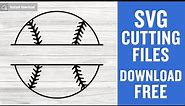 Baseball Svg Free Cut File for Cricut