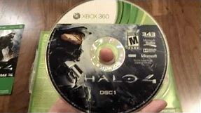 Halo 4 Standard Edition Xbox 360 Unboxing