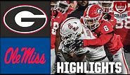 Georgia Bulldogs vs. Ole Miss Rebels | Full Game Highlights