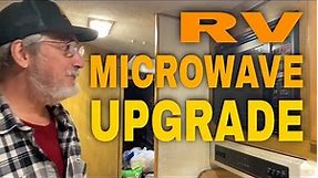 RV Microwave Upgrade for Better RV Cooking