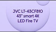 JVC LT-43CF810 43" Smart 4K Ultra HD HDR LED Fire TV with Amazon Alexa - Product Overview