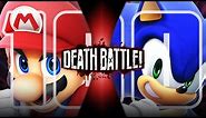 Mario VS Sonic (Nintendo VS Sega) | DEATH BATTLE!