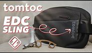 In-depth review: TomToc Minimalist EDC Sling bag
