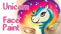 How to Face Paint a Unicorn - Unicorn Face Painting Tutorial