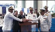 Keel Laying Ceremony Of The #PAKISTAN #NAVY First Highly #HANGOR Class AIP Attack Held At KS&EW