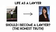 Should I Become a Lawyer? (the honest truth)