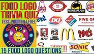 "Food Logo Trivia Quiz" Test Your IQ Level