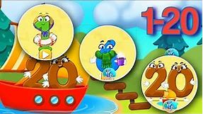 Trace Numbers 1-20 | Numbers For Kids | Learn Numbers 1-20 Numbers Song