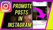 How to Use Instagram Promote Button (Grow with ads inside Instagram)