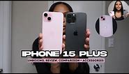 Should you get the iPhone 15 Plus? Unboxing & First Impressions + What’s on my iPhone?