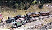 Part 61 - ops and scenic tour of Eric Vannice's 1895-era Western USA HO scale train layout