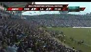 David Beckham's 1st appearance as player of the L.A. Galaxy