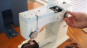 Elna Supermatic SU 62C Sewing Machine Basics