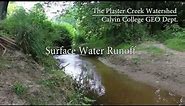 Surface Water Runoff of Plaster Creek