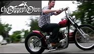 Awesome Triumph Bobber - What a Sound! (motorcycle movie)