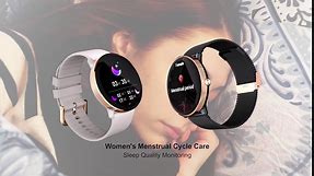 Smart Watch (Answer/Make Calls), 1.39" Smart Watches for Women 110+ Sports Modes Fitness Tracker with Blood Pressure/Heart Rate/Sleep Monitor, IP68 Waterproof Activity Tracker for Android and iPhone