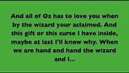 The Wizard and I Lyrics - Wicked