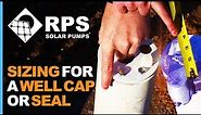 Sizing for a Well Cap or Seal
