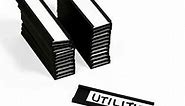 SmartSign Pack of 25 Magnetic 'C' Channel Label Holders | 0.5" x 2"
