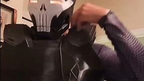 3D Printed and Motorized Punisher War Machine Iron Man armors (Cosplay, printable model, stl, helmet