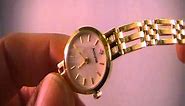 Accurist Ladies 9ct Gold GD1663 Watch