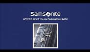 Samsonite Lock Instructions