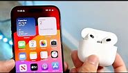 How To Connect AirPods To iPhone 15!