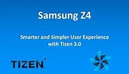 Samsung Z4 : the first smartphone with Tizen 3.0