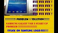 Samsung tab stuck on samsung logo or restart problem 100% working fix fix fix 2021