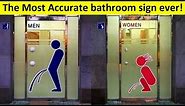 Bathroom Signs That Will Really Make You Think... and LOL