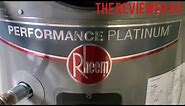 Rheem Performance Platinum Reset Button