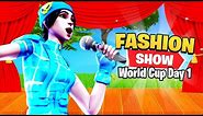 Fortnite Fashion Show World Cup! (Day 1)
