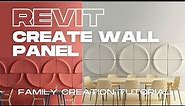 Creating Custom Wall Panels in Revit