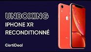 Unboxing iPhone XR reconditionné par CertiDeal