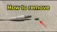 How to remove broken stuck headphones jack plug tip from your device audio port.